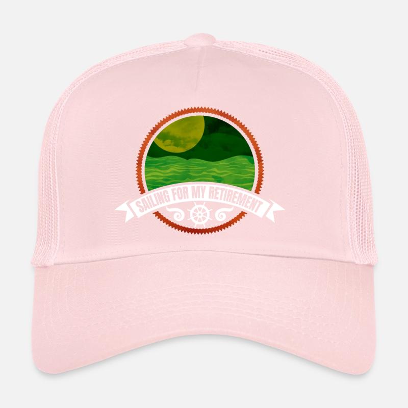 Citation agréable des marins joyeux à la retraite Casquette trucker 