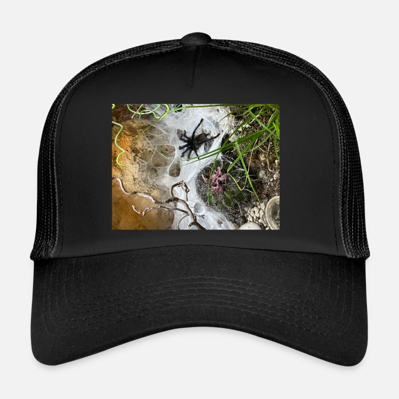 Tarentule sur le web Casquette trucker 