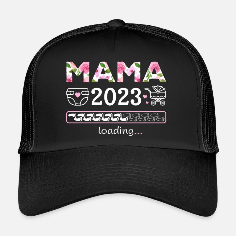Werdende Mama 2023 Loading Schwanger Mutter Trucker Cap