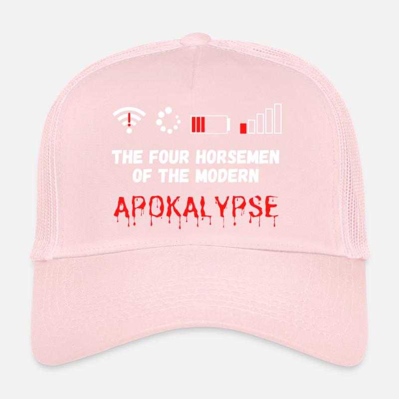 Les quatre cavaliers de l’apocalypse moderne. Ringard Casquette trucker 