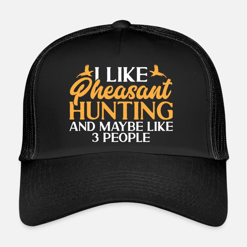 Fasanenjagd Fasan Vogeljagd Vogeljäger Trucker Cap