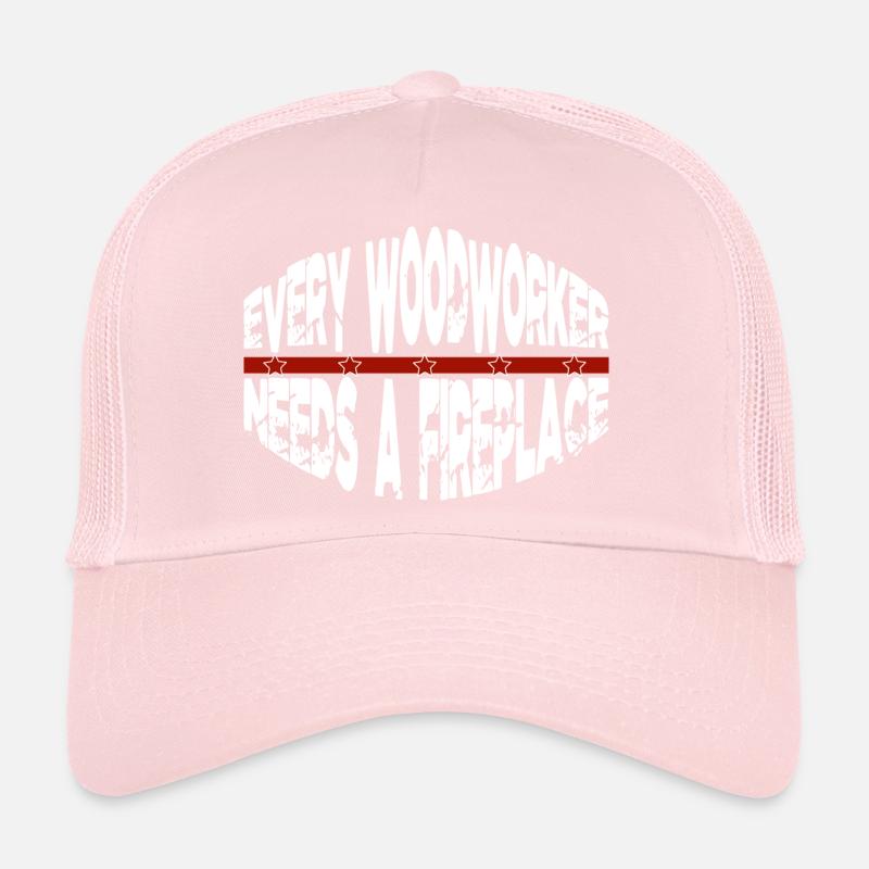 Charpentier Plombier Travail de bois Casquette trucker 