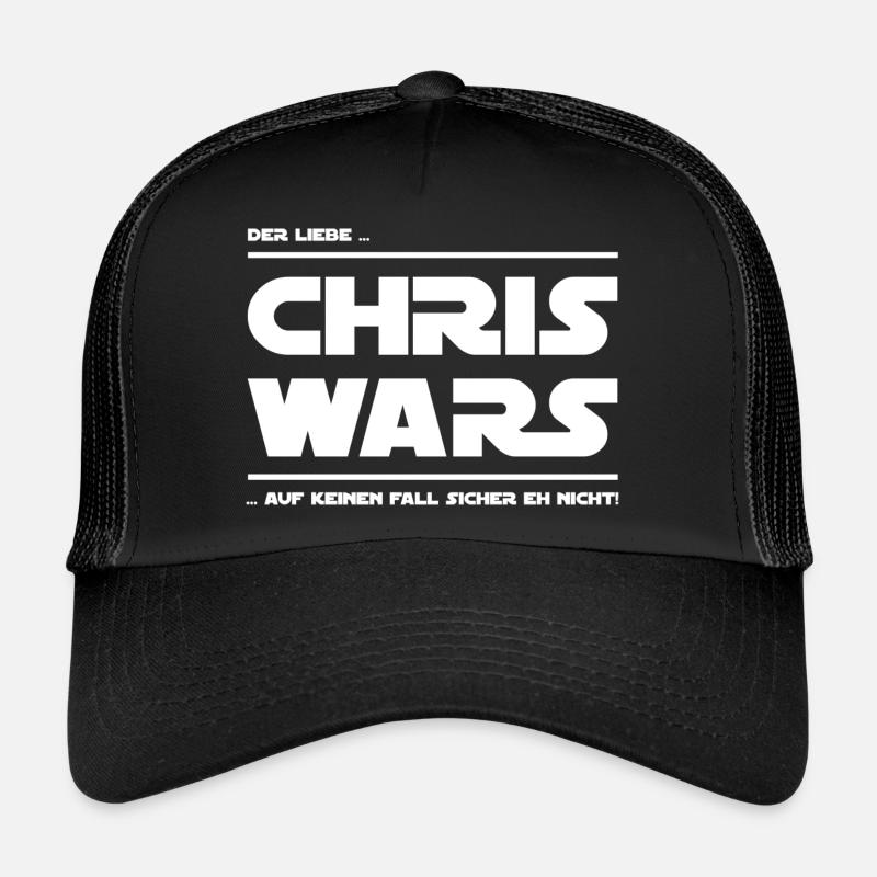 CHRIS WARS AUF KEINEN FALL SICHER NICHT Trucker Cap