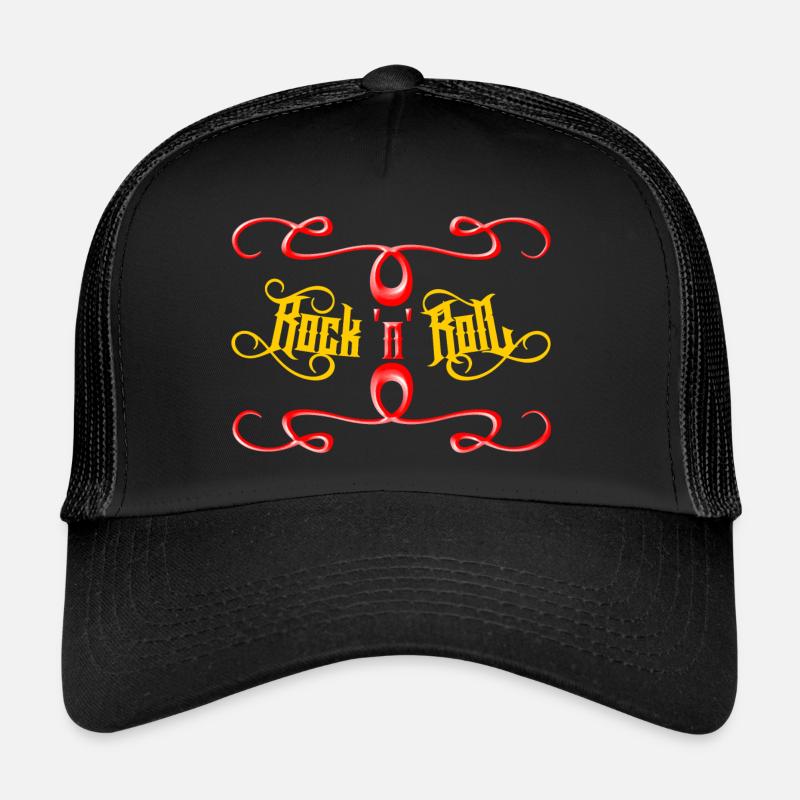 Rock'n'roll pour toujours rockabilly Casquette trucker 