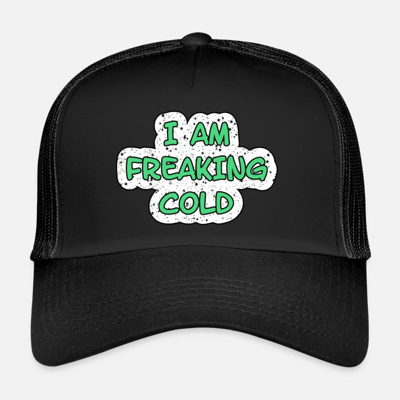 MIR IST FREAKING KALT COLD Trucker Cap