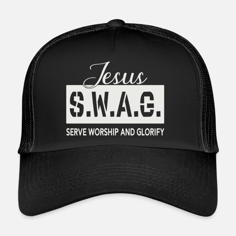 Jesus Swag - Trucker Cap - black/black
