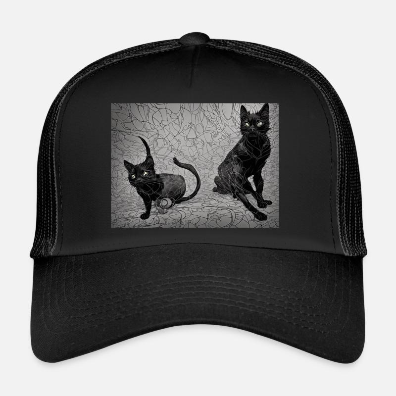 Félin Casquette trucker 