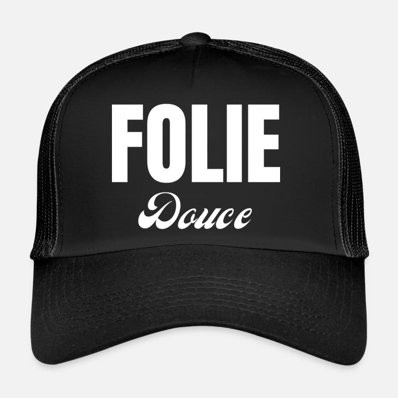 folie douce Casquette trucker 