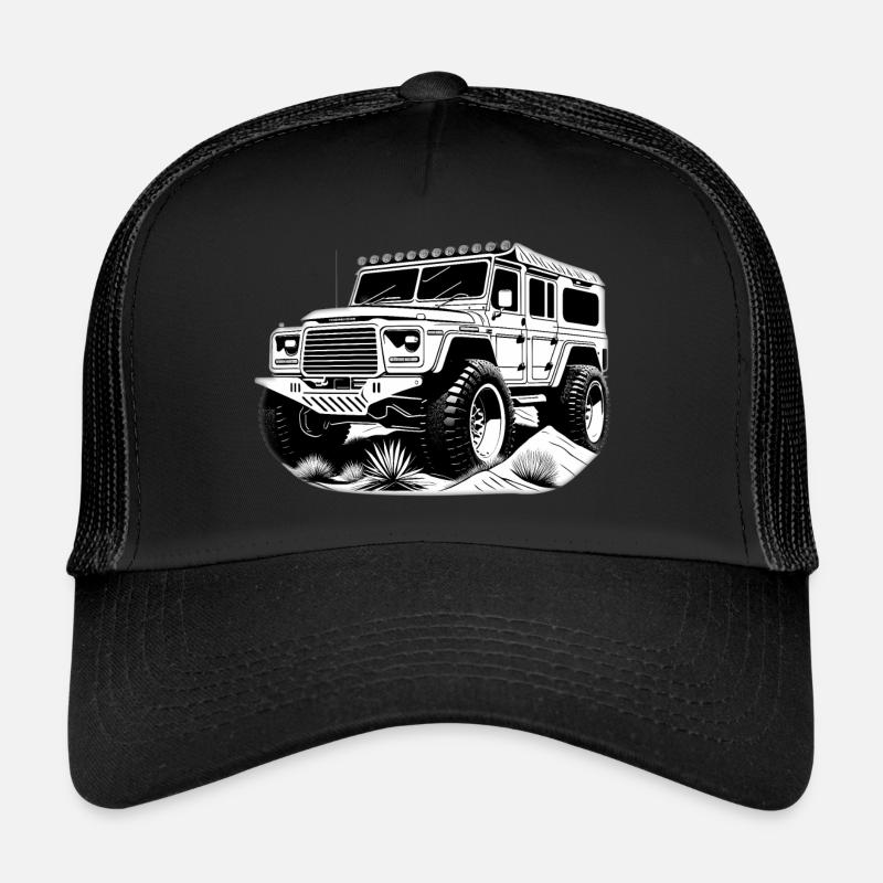Offraod SUV motif Trucker Cap