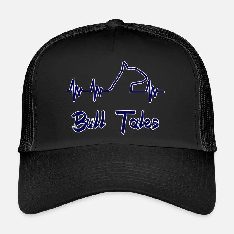Bull Terrier by Ahapix - Trucker Cap - black/black