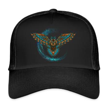 Falke - Trucker Cap - Schwarz/Schwarz - Vorne