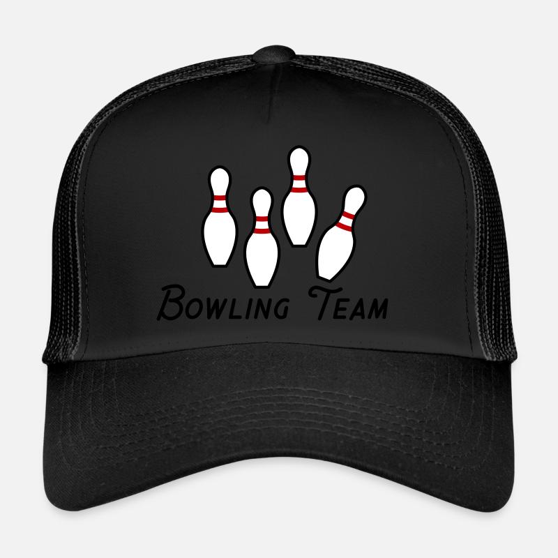 Équipe de bowling Casquette trucker 