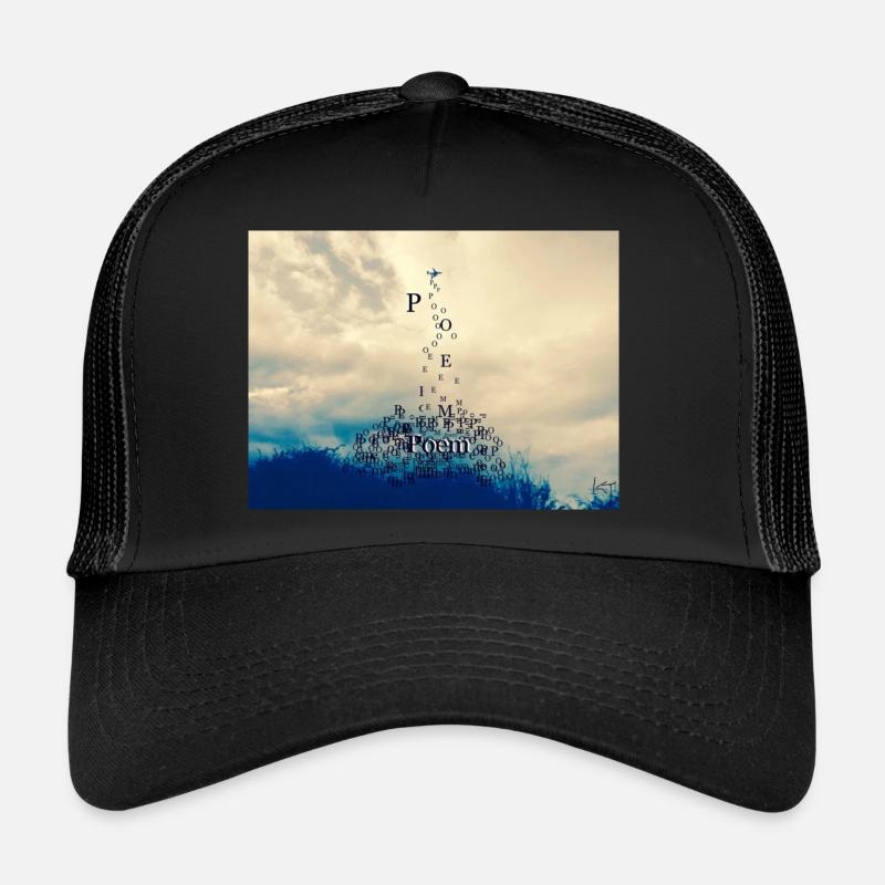 Pas de guerre, mais un poème Casquette trucker 
