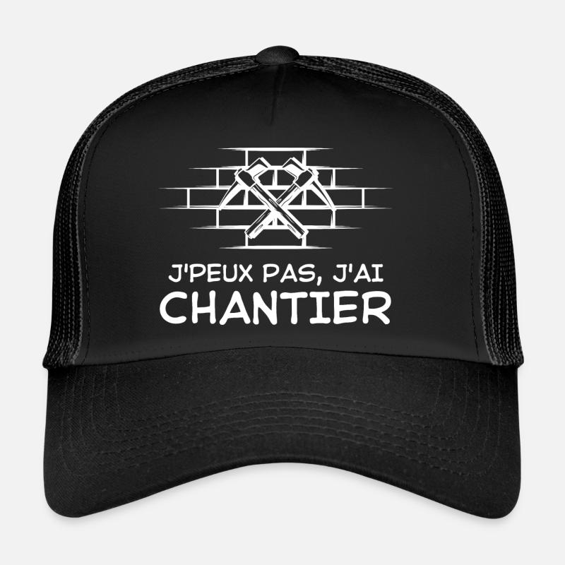 Chantier tourelle Casquette trucker 