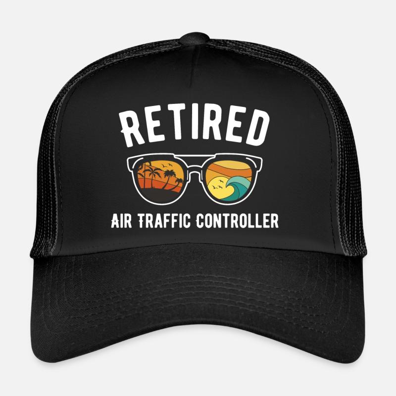 Le rêve de prendre sa retraite d’un mécanicien d’aéronefs Casquette trucker 