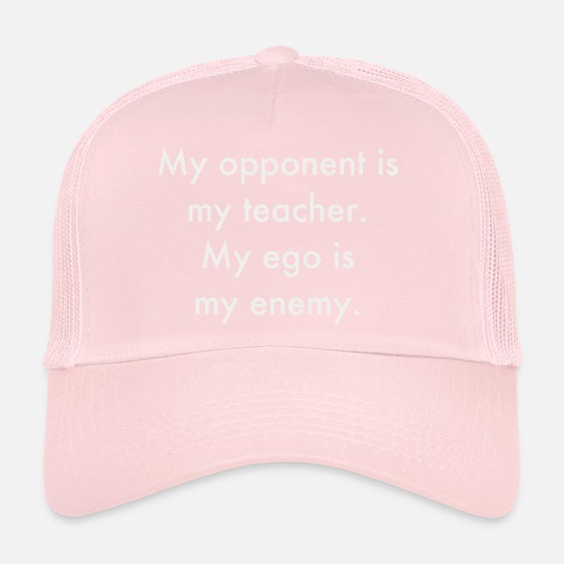 teacher and enemy Trucker Cap