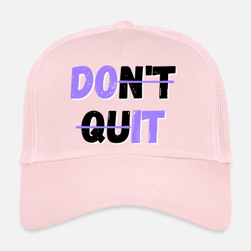 N’abandonnez pas! /Fais-le Casquette trucker 