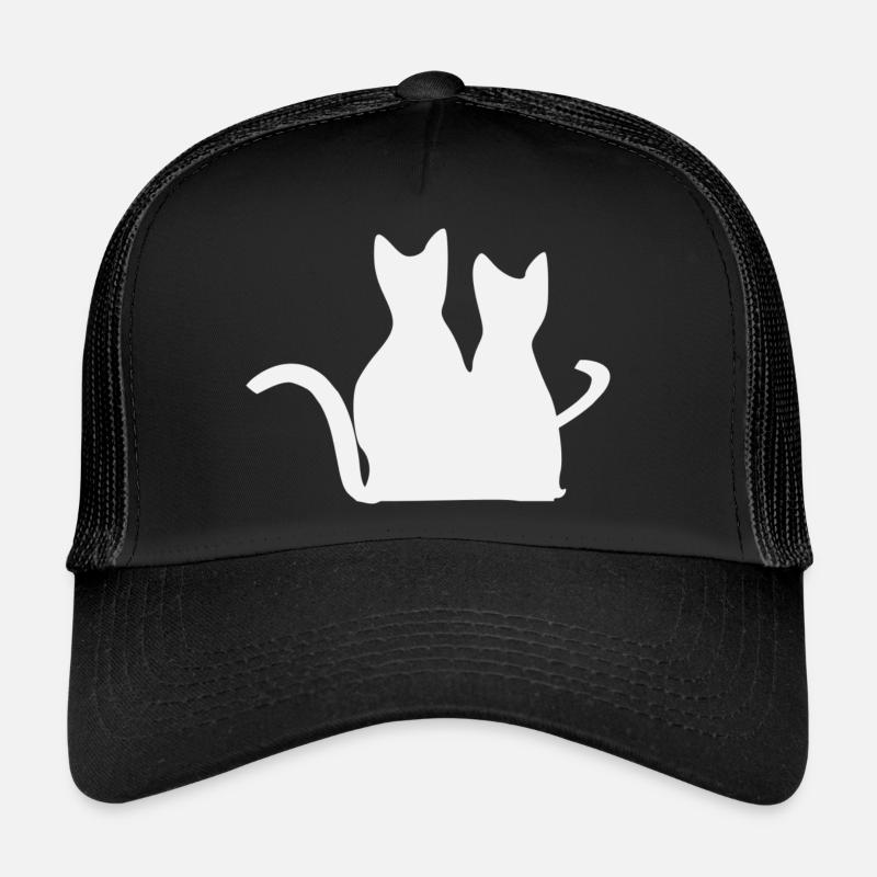Amitié avec les chats Casquette trucker 
