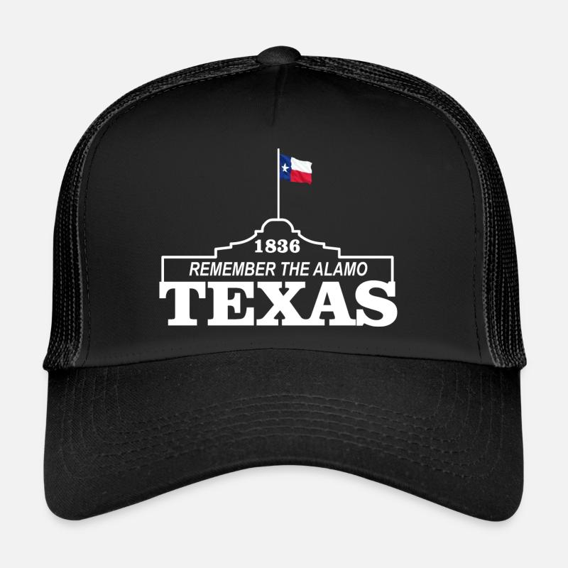 Texas - Casquette trucker - noir/noir