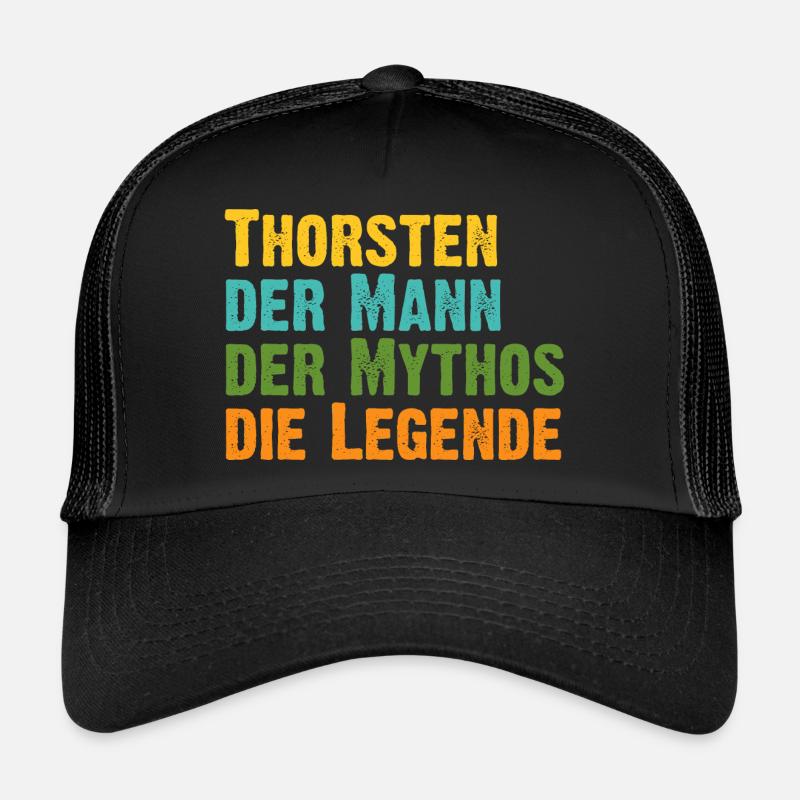 Thorsten der Mythos die Legende Vorname Thorsten Trucker Cap