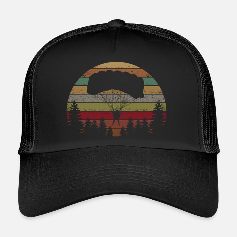 Skydive Evolution: Fallschirmspringer Design Trucker Cap