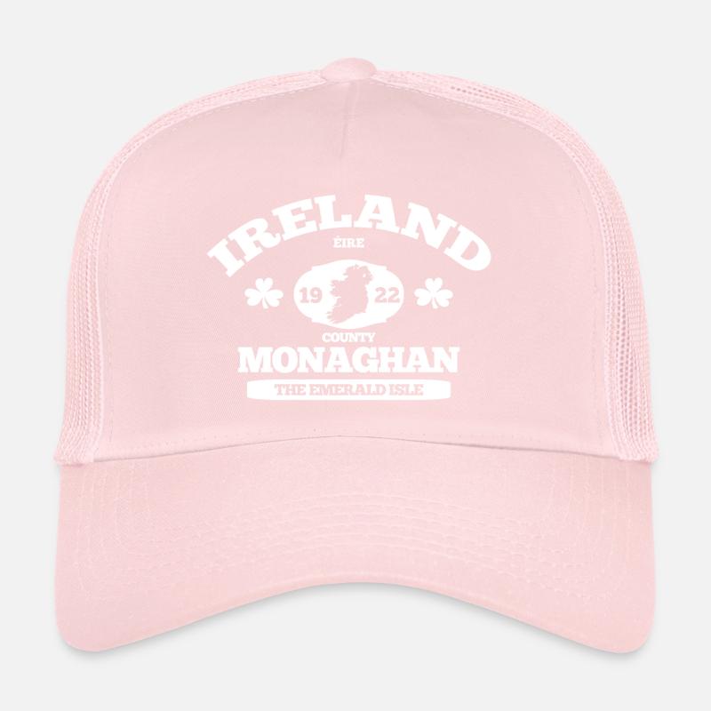 Monaghan Ireland. Classic Irish Design Trucker Cap