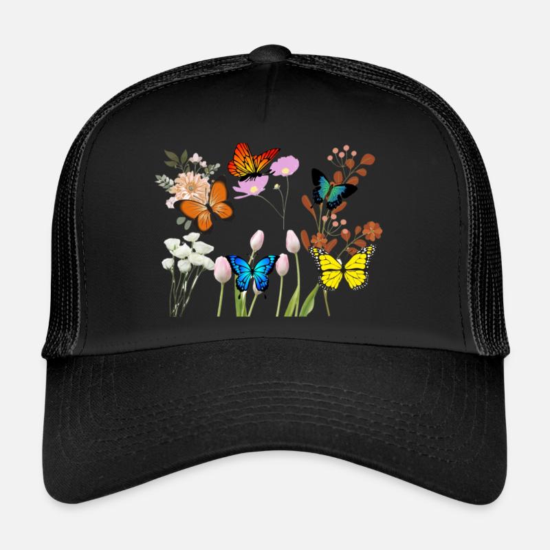 Flowers Trucker Cap