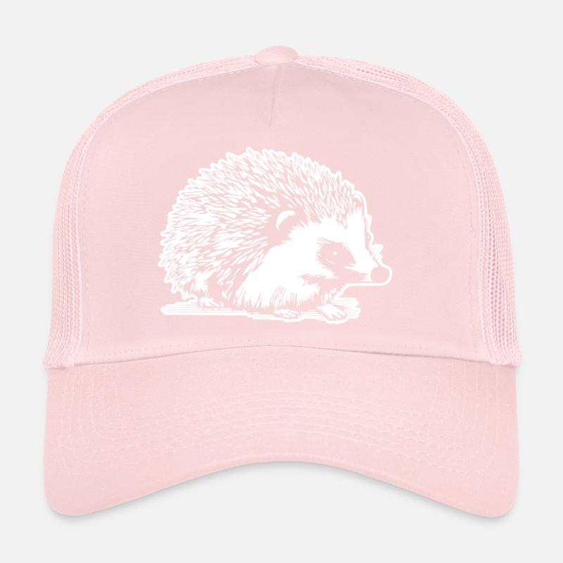 Hérisson Forest Prickly Animal Casquette trucker 