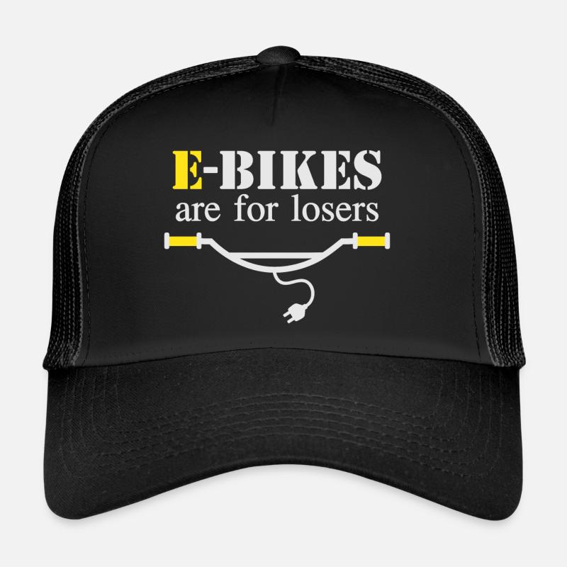 E-Bikes are for losers Trucker Cap