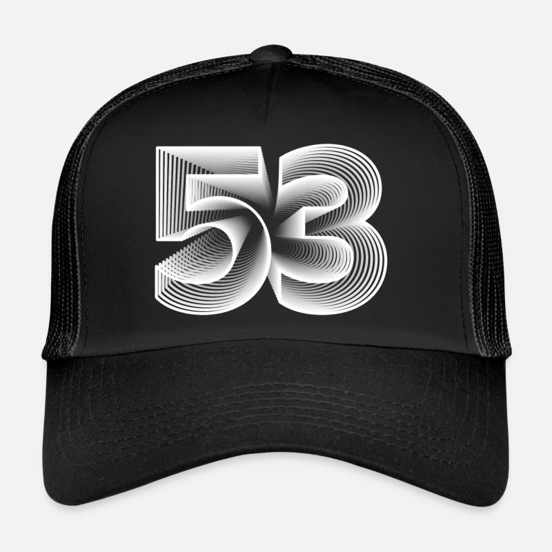 1953 - Trucker Cap - black/black