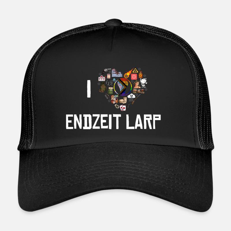 I Love Endzeiten LARP Trucker Cap