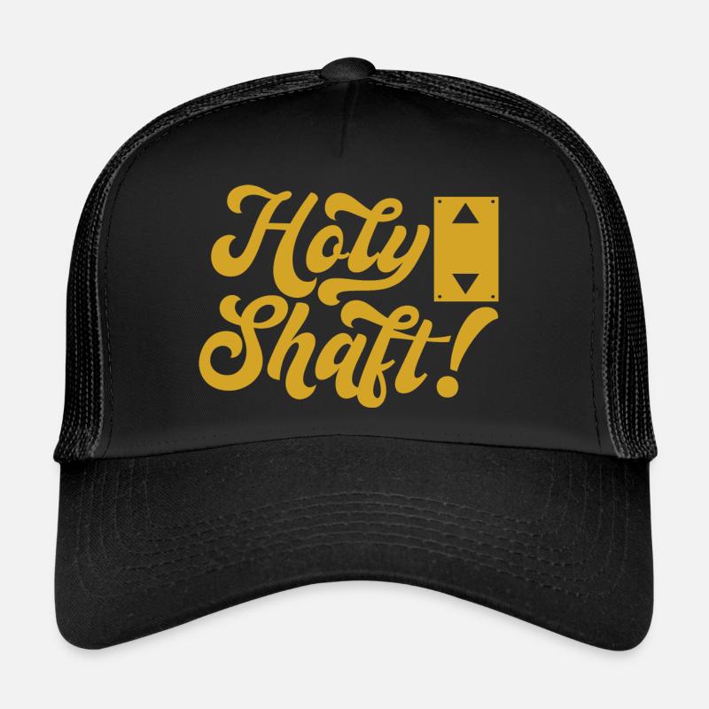 Holy Shaft - Escalator Repairman Elevator Shaft Trucker Cap