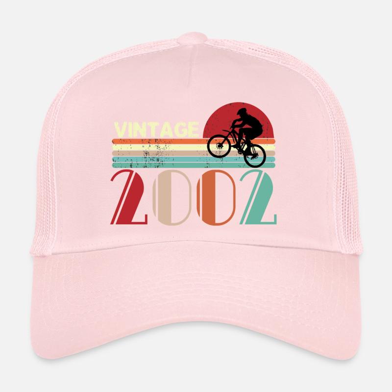Vintage Birthday retro sunset design Trucker Cap