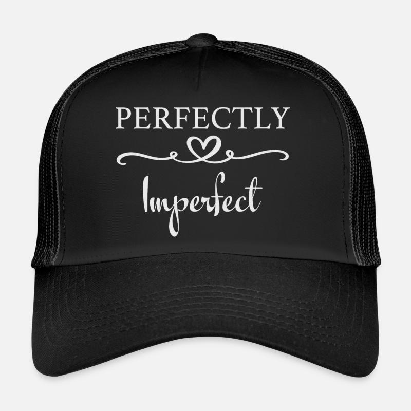 Perfectly Imperfect - Trucker Cap - black/black