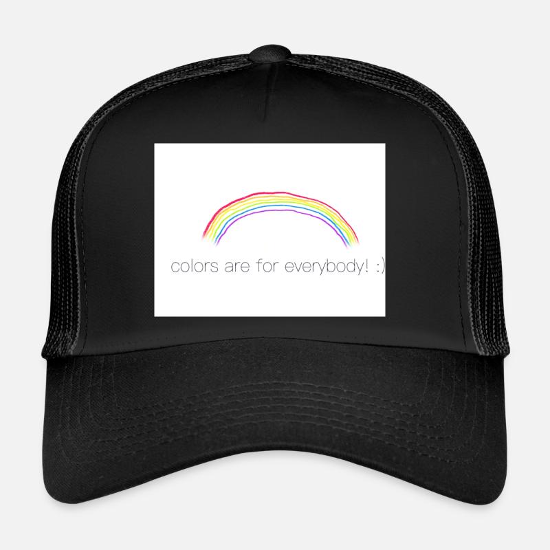 Rainbow Trucker Cap