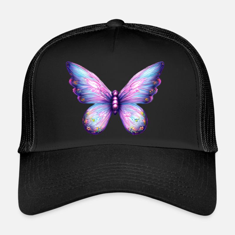 Papillon Papillon Insecte Animal Casquette trucker 