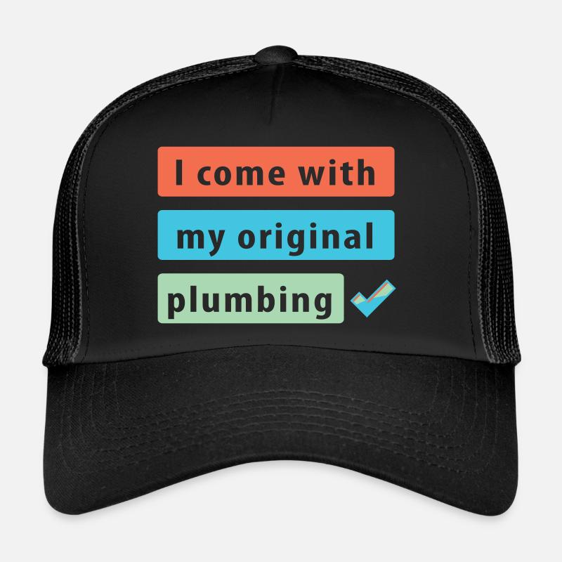 SANITÄR-Witz-Design Trucker Cap