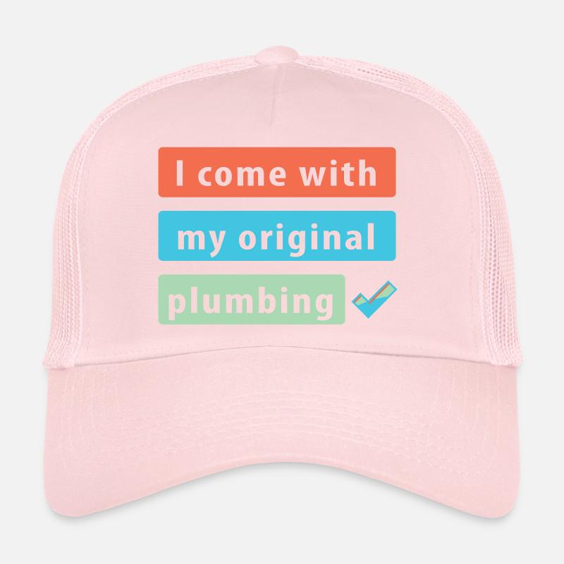 PLOMBERIE Conception de blagues Casquette trucker 