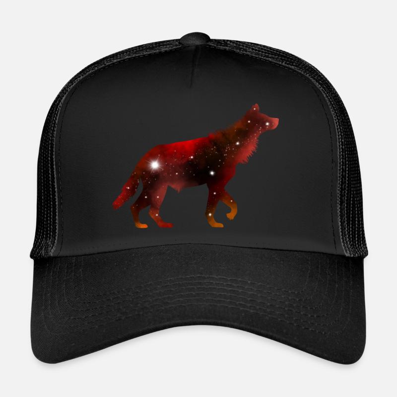 Galaxy Hyena - Trucker Cap - black/black