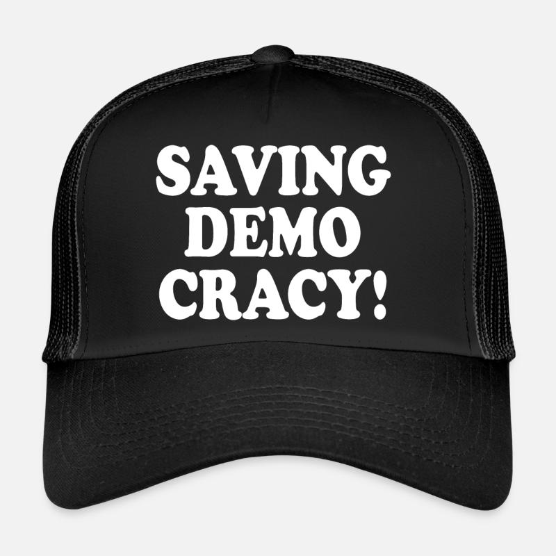 Saving democracy Casquette trucker 