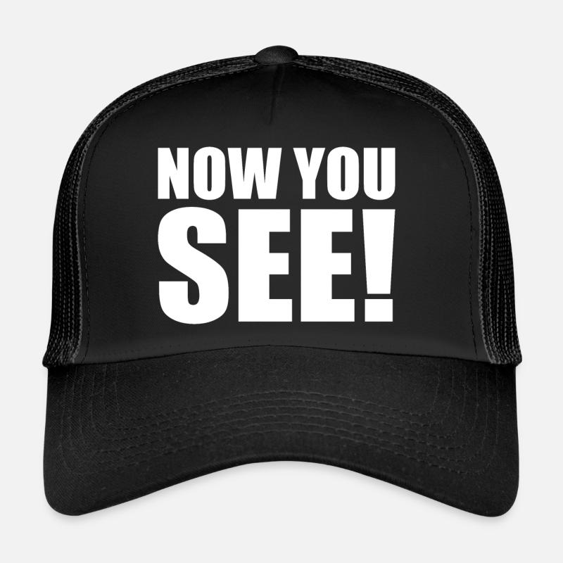 Now you see Casquette trucker 