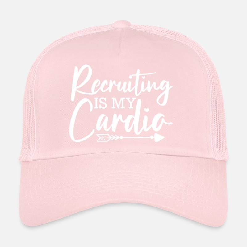 Le recrutement, c’est mon cardio RH Casquette trucker 