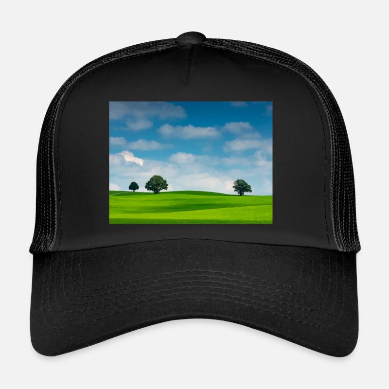 Calming landscape Trucker Cap