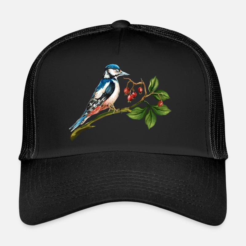Bunter Vogel Trucker Cap