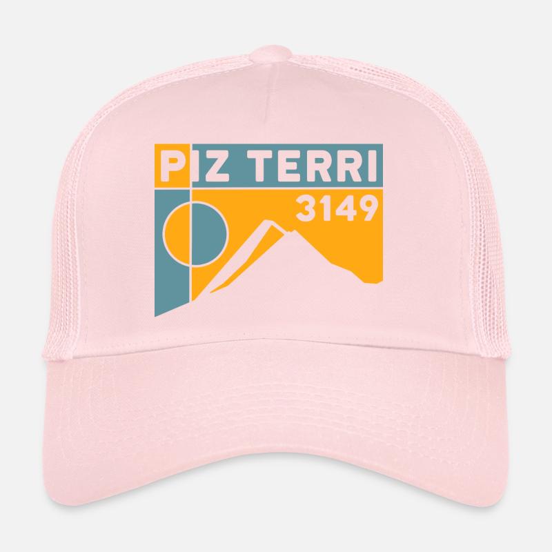 Piz Terri Adula Alps Mountain Tour Souvenir Casquette trucker 
