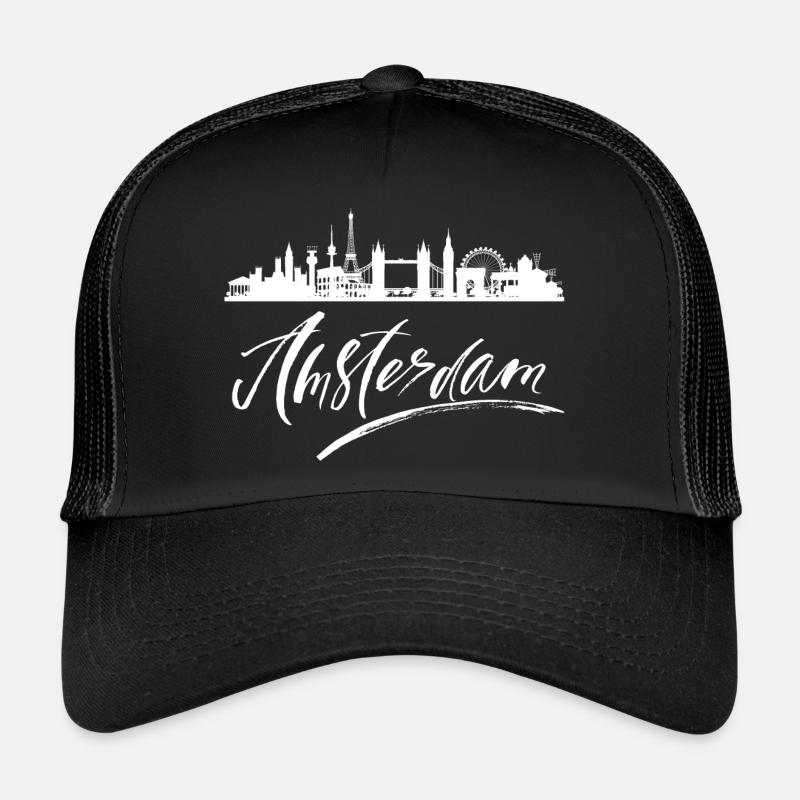 Amsterdam Pays Bas Casquette trucker 
