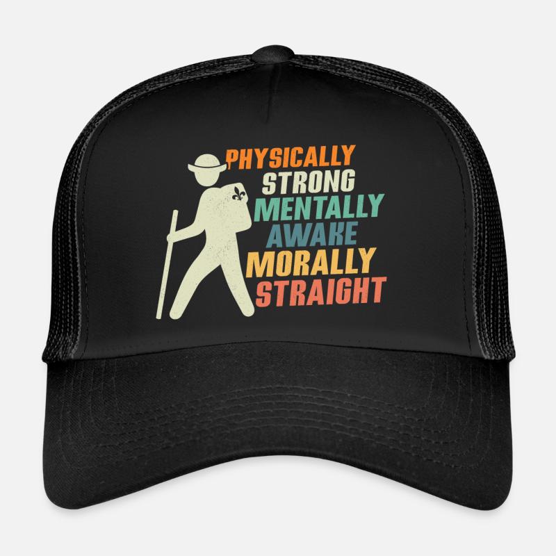 Force scoute : physique, mentale, morale Casquette trucker 