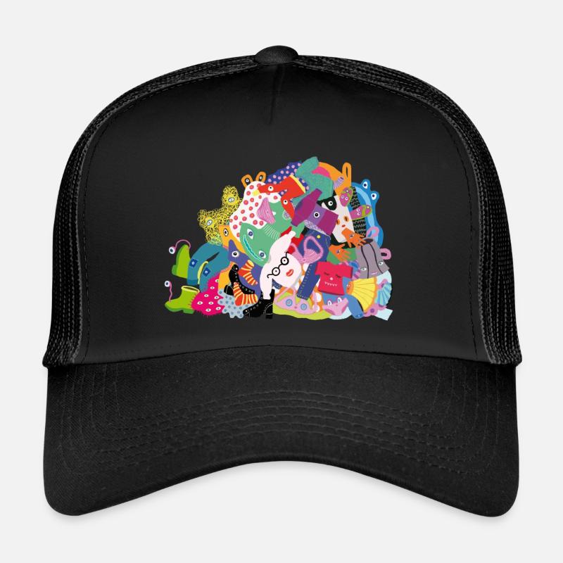 Cute Laundry - Trucker Cap - black/black