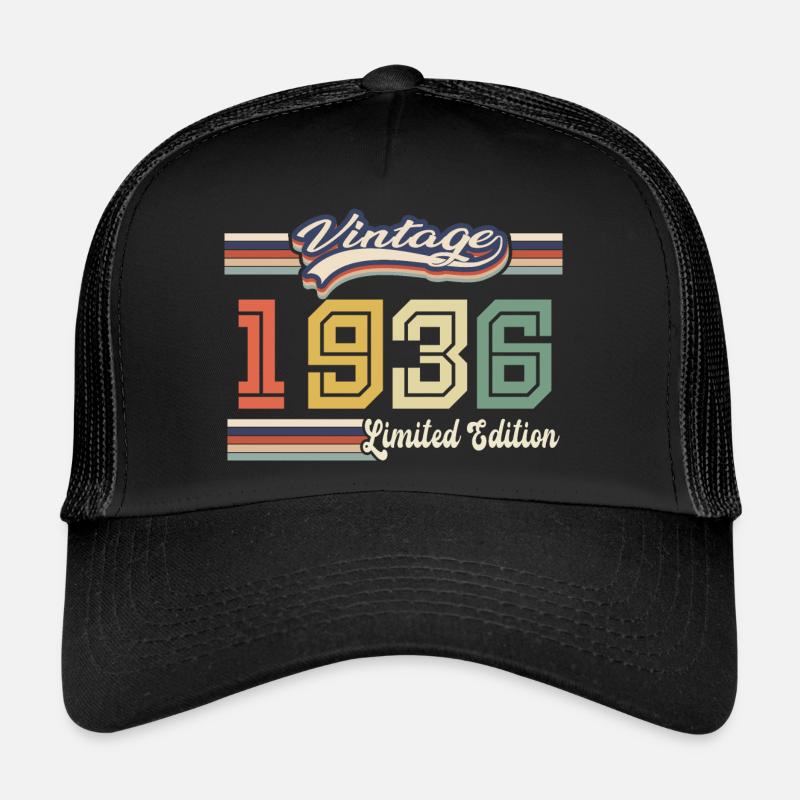 1936-Geburtstagsgeschenk. Fantastisch seit 1936 Trucker Cap