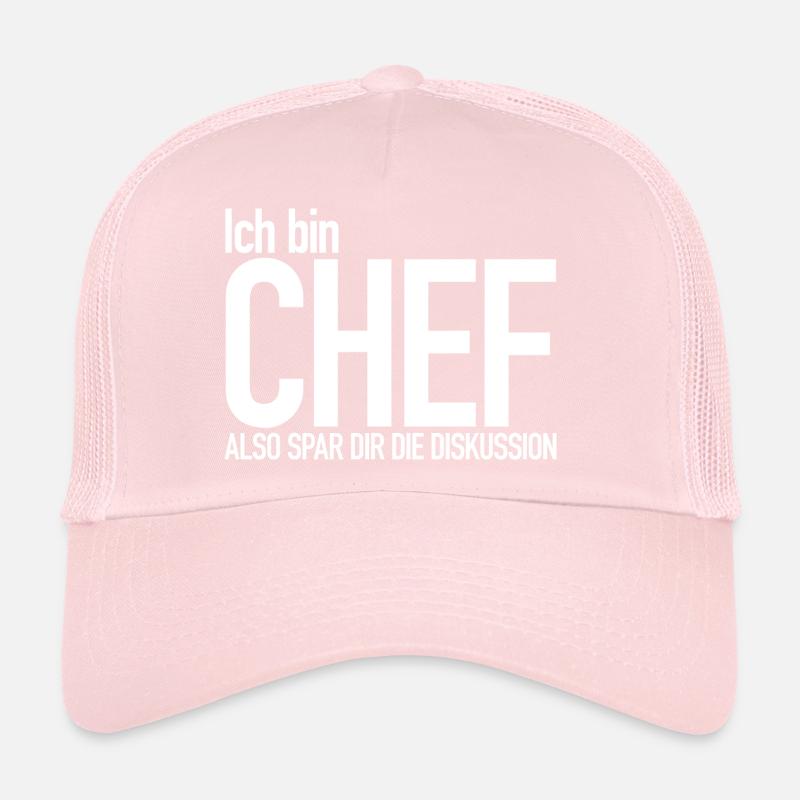 C’est moi le patron Casquette trucker 